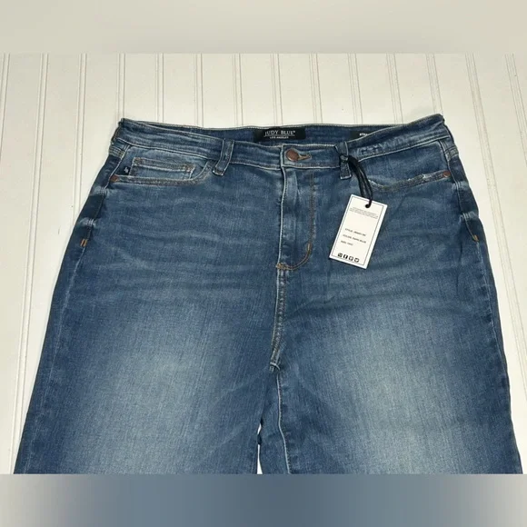 NWOT Judy Blue High Rise Straight Leg Jeans size 11 - Picture 7 of 12